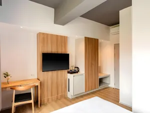 Căn hộ trang bị tiện nghi nội thất đồ gỗ tự nhiên cao cấp tại Bích Động Hotel Ninh Bình